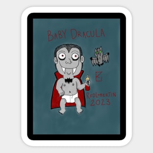 Baby Dracula Sticker